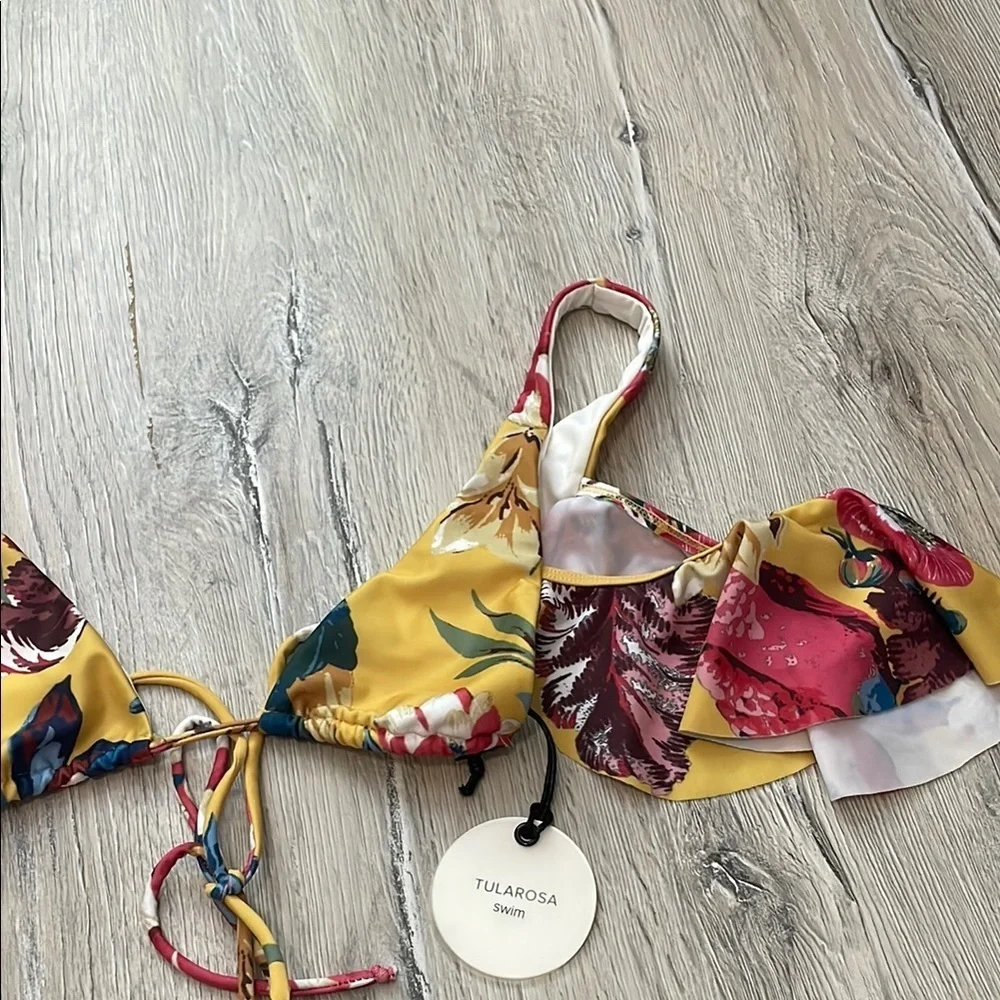 Tularosa Floral Bikini Top